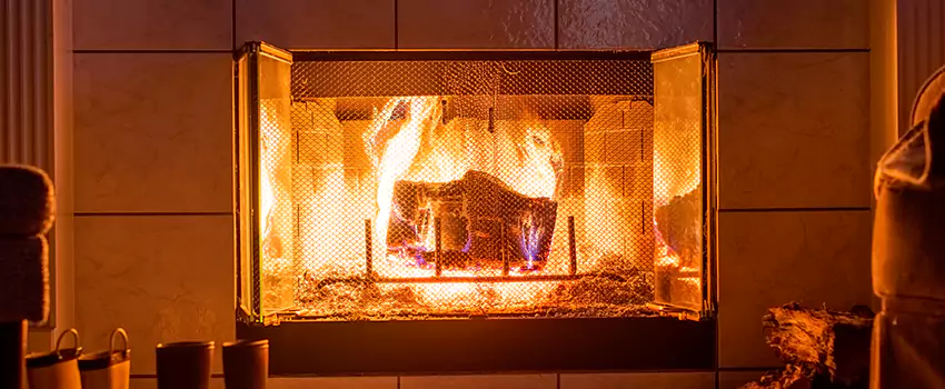 Mendota Hearth Landscape Fireplace Installation in Scarborough, Ontario