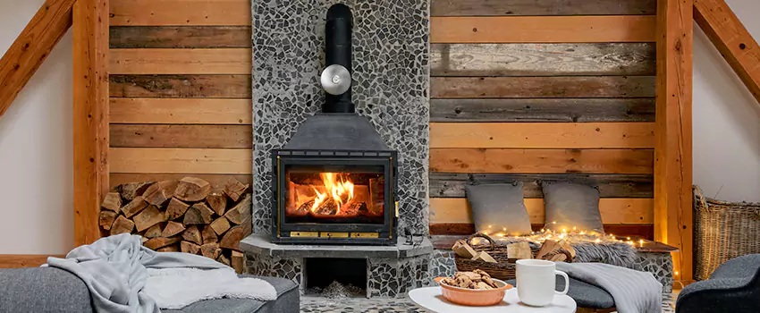 Thelin Hearth Products Direct Vent Gas Stove Fireplace Inspection in Scarborough, Ontario
